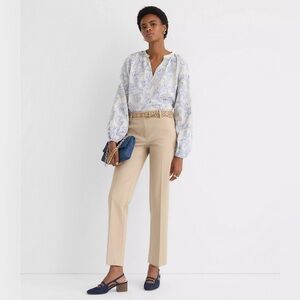 NWT LOFT Slim Fit Beige Dress Pants Size 4 New With Tags Tailored Workwear